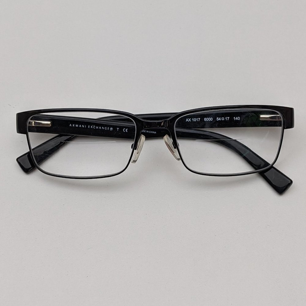 🕶️Armani Exchange AX1017 6000 Eyeglasses 54/17 140 /KAB201🕶️​